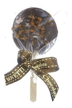 Sucette chocolat lait caramel & sel