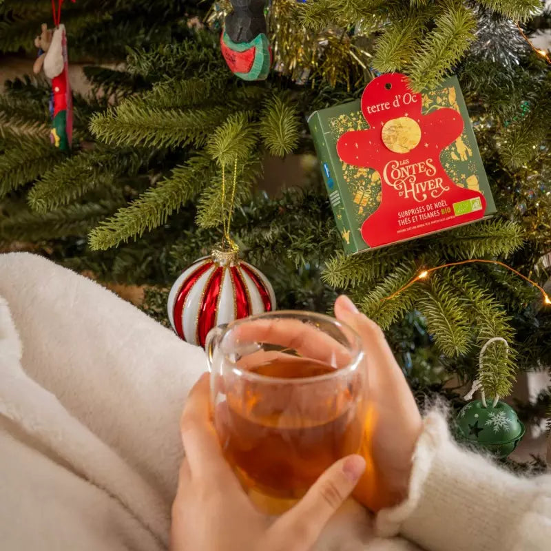 Cadeau de table Gingerman - 6 sachets de thés bio