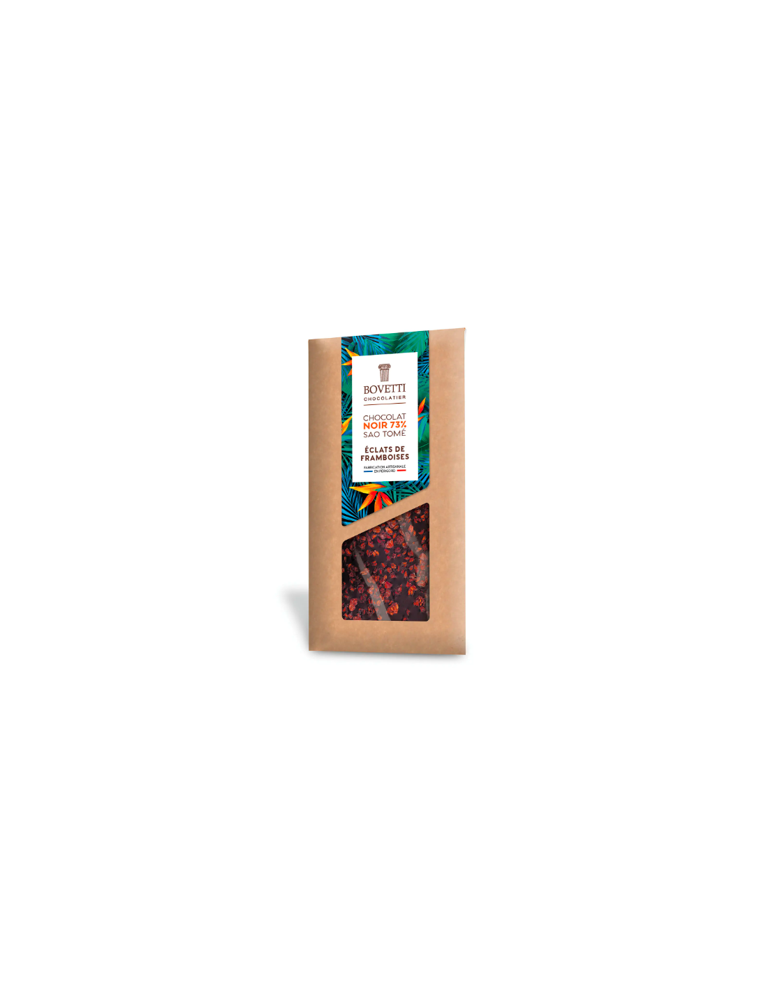 Tablette Chocolat Noir Eclats de Framboises