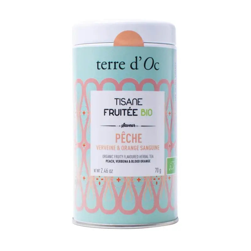 Tisane Pêche Orange Verveine