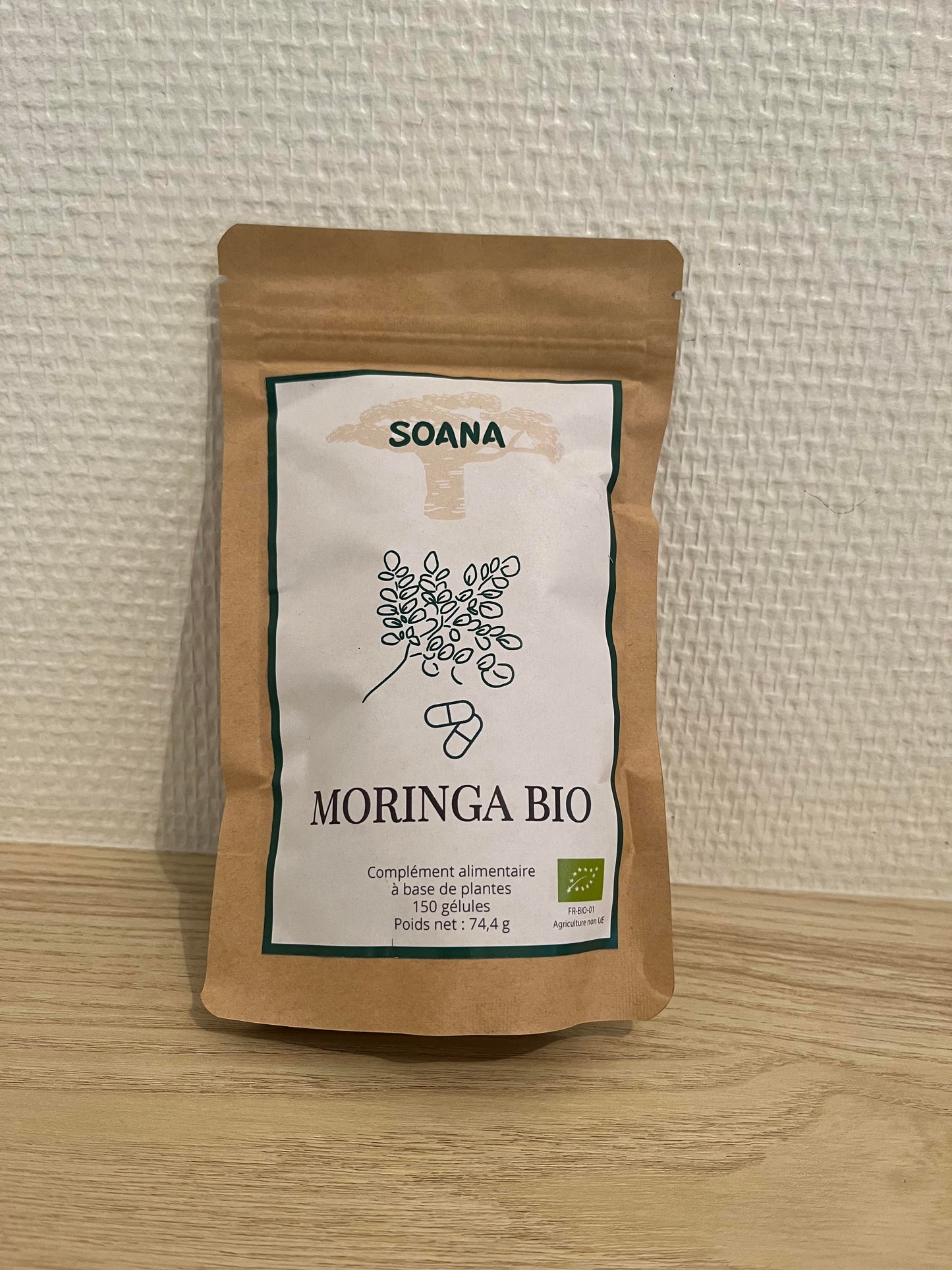 Moringa bio en gélules