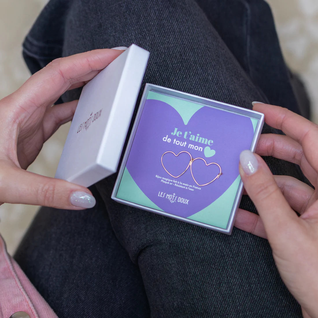 Créoles Dorées Cœur Or