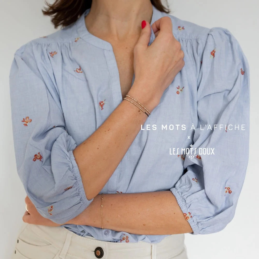 Bracelet Code Morse : Amour - Les mots à l'affiche