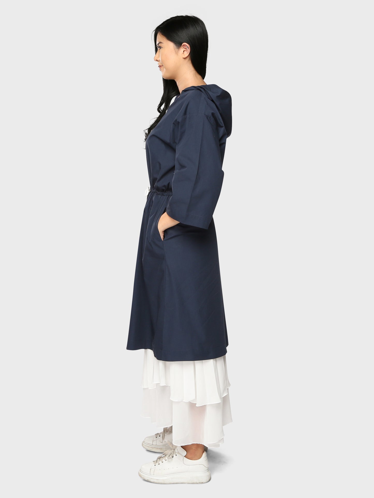 Robe à Capuche – Bleu Marine