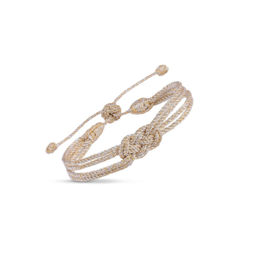 Bracelet Knot Gold Silver (BKGS)