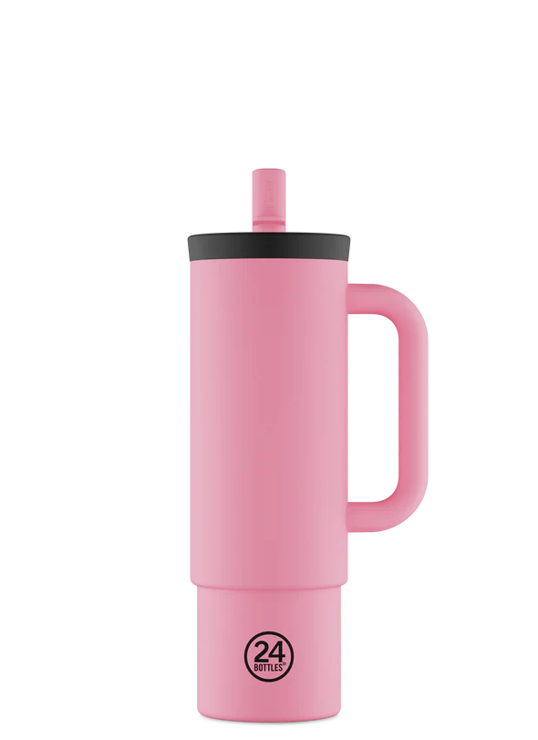 Straw Cup Flamingo 800 ml
