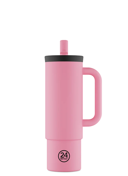 Straw Cup Flamingo 800 ml
