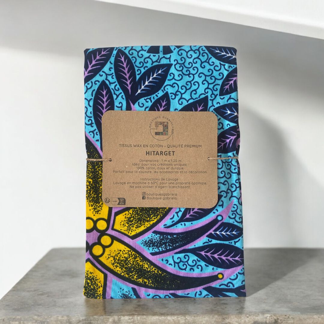 Tissu Wax Premium – HITARGET (1 m x 1,20 m)