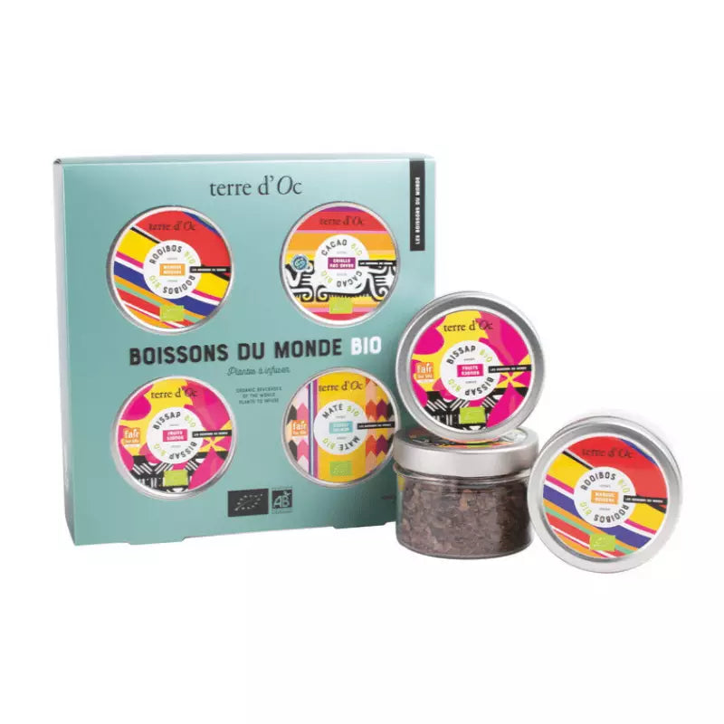 Coffret 4 Boissons du Monde