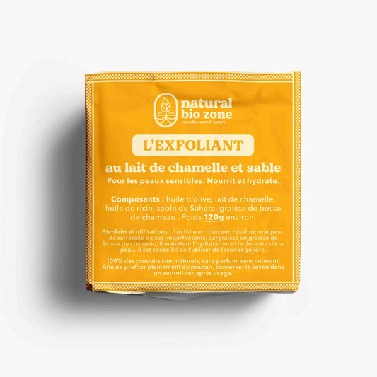 L’EXFOLIANT Au Lait De Chamelle Et Sable