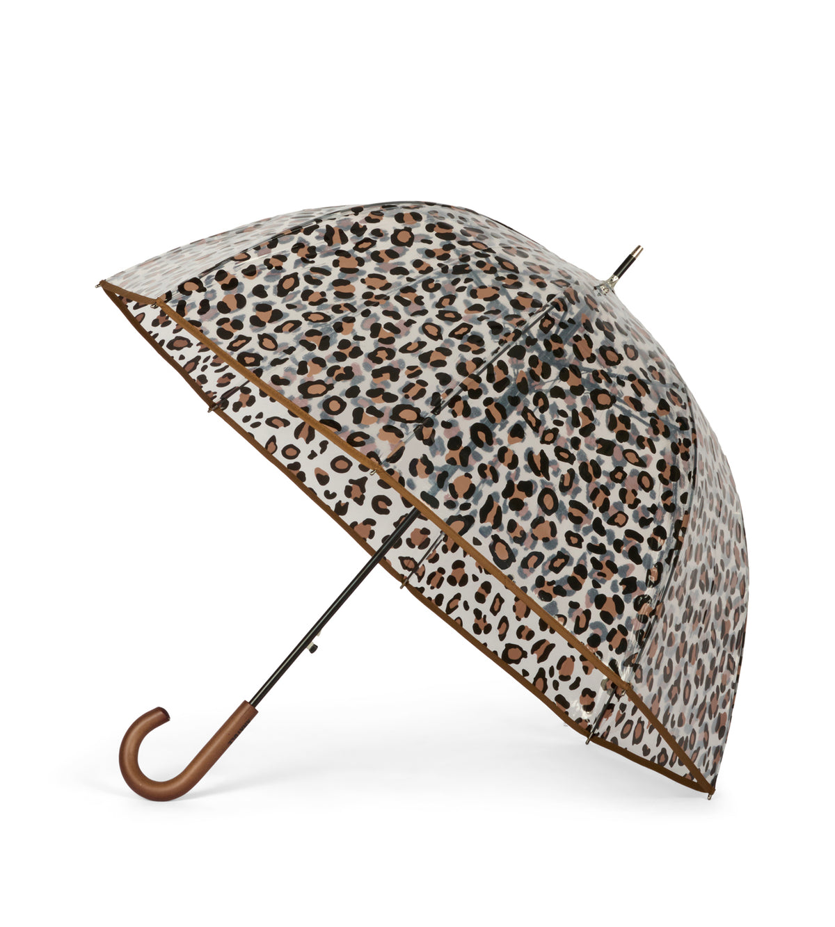 Parapluie cloche transparent adulte Léopard AIMÉ