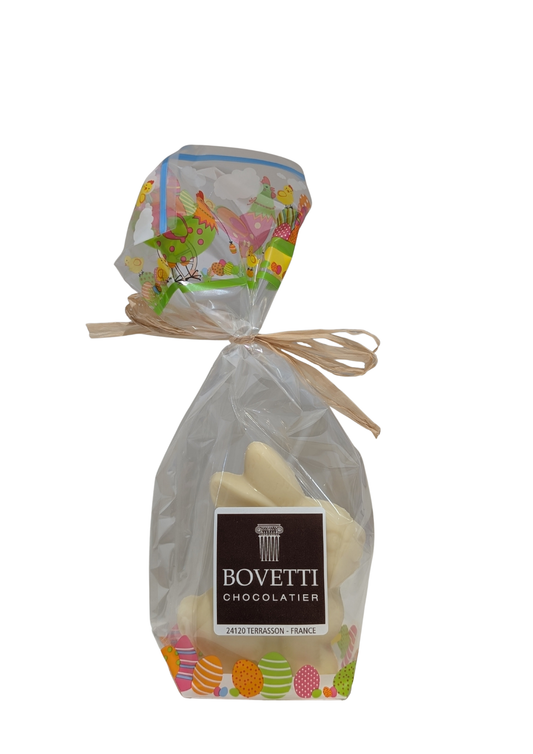 Petit lapin en chocolat blanc 40g