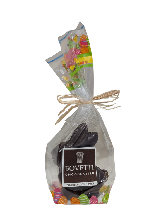 Petit lapin en chocolat noir 40g