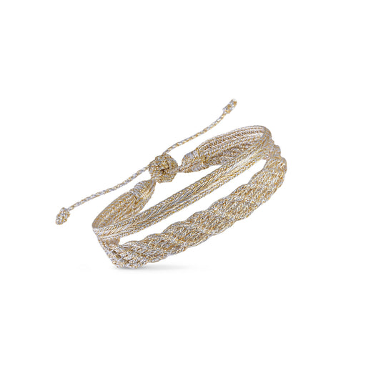 Duo de Bracelets Alina & Mini Arrow Gold & Silver