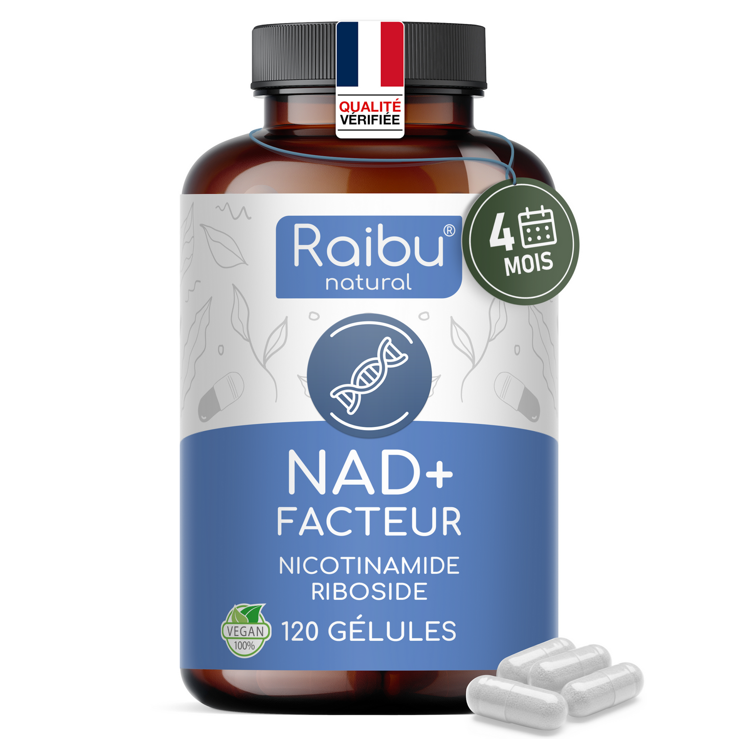 NAD+ Factor – 120 Capsules