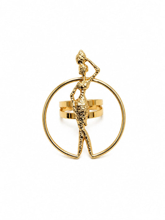 Bague Élégance sculpturale