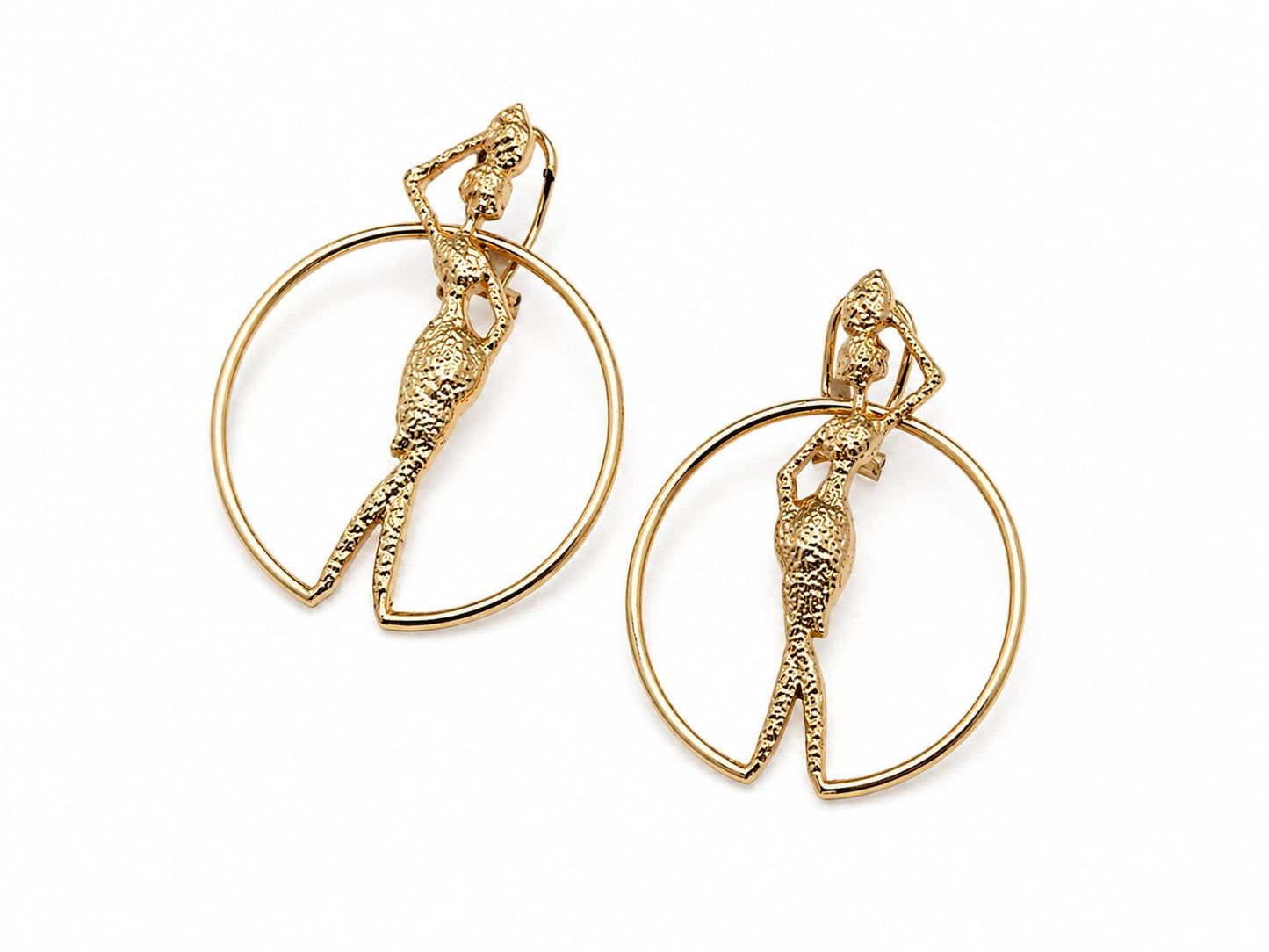 Boucle d'Oreilles Élégance sculpturale
