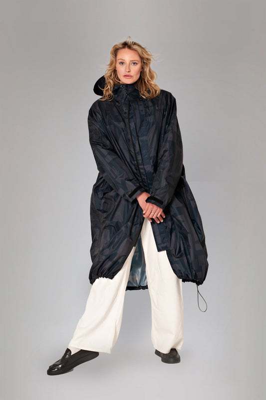 Rain Coat Manteau de pluie Back to Black