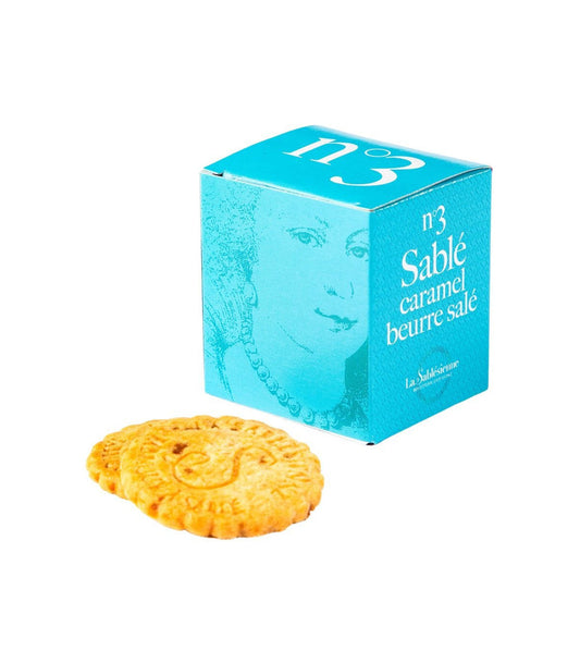 Cube N°3 – Petits Sablés aux Pépites de Caramel 35g