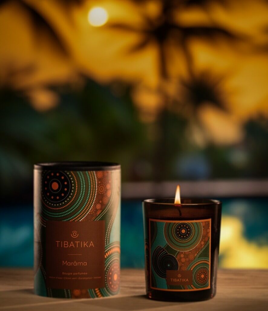 Bougie parfumée artisanale "Maråma"