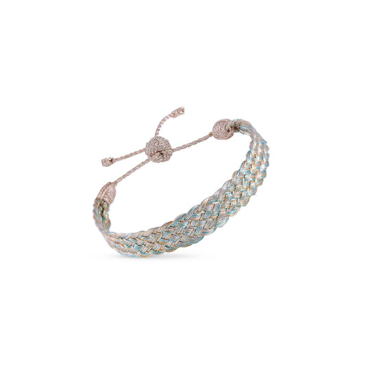 Bracelet Box N°1 Rose Gold Amber Cyan (BRG)