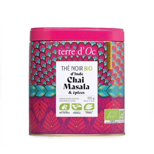 Thé Noir Bio d'Inde Chaï Masala 100g