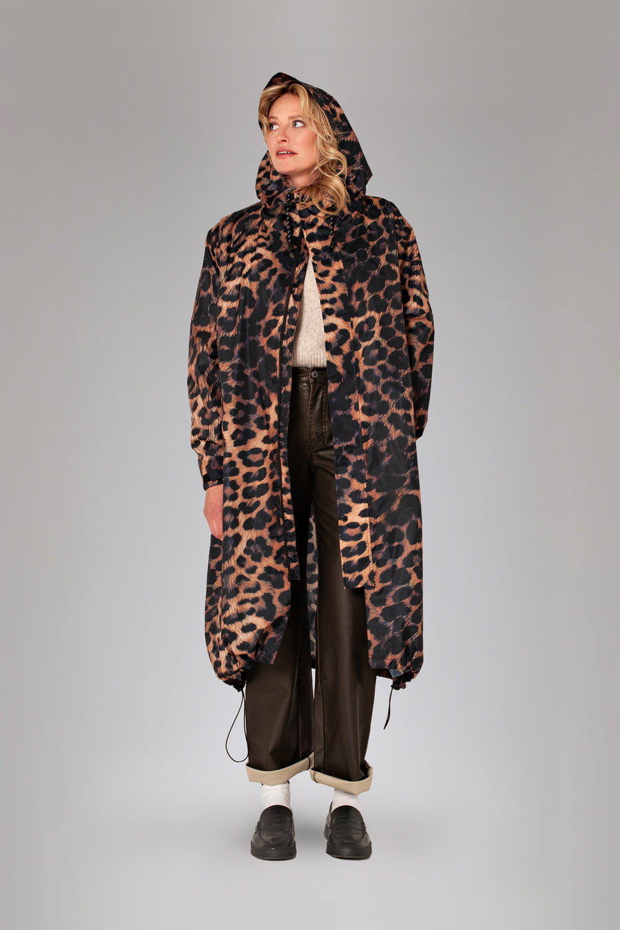 Rain Coat Manteau de pluie Dark Leopard