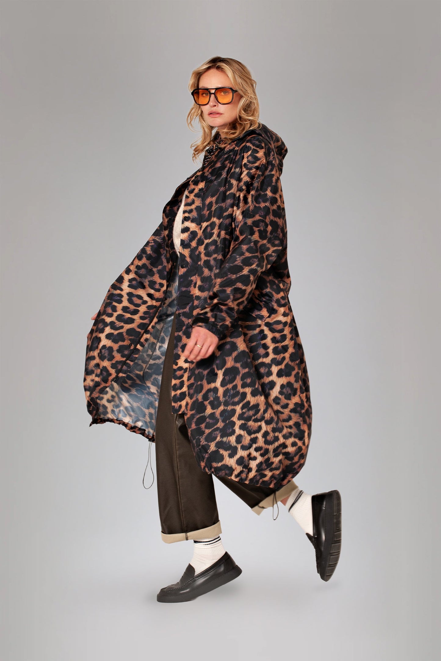 Rain Coat Manteau de pluie Dark Leopard