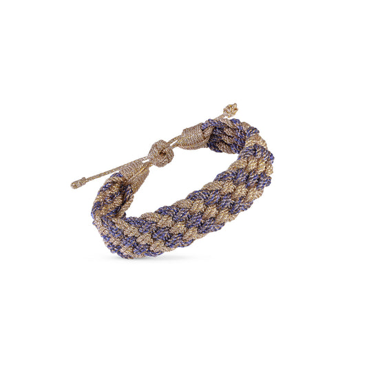 Bracelet Diyah N°2 Rose Gold Lavender Champagne