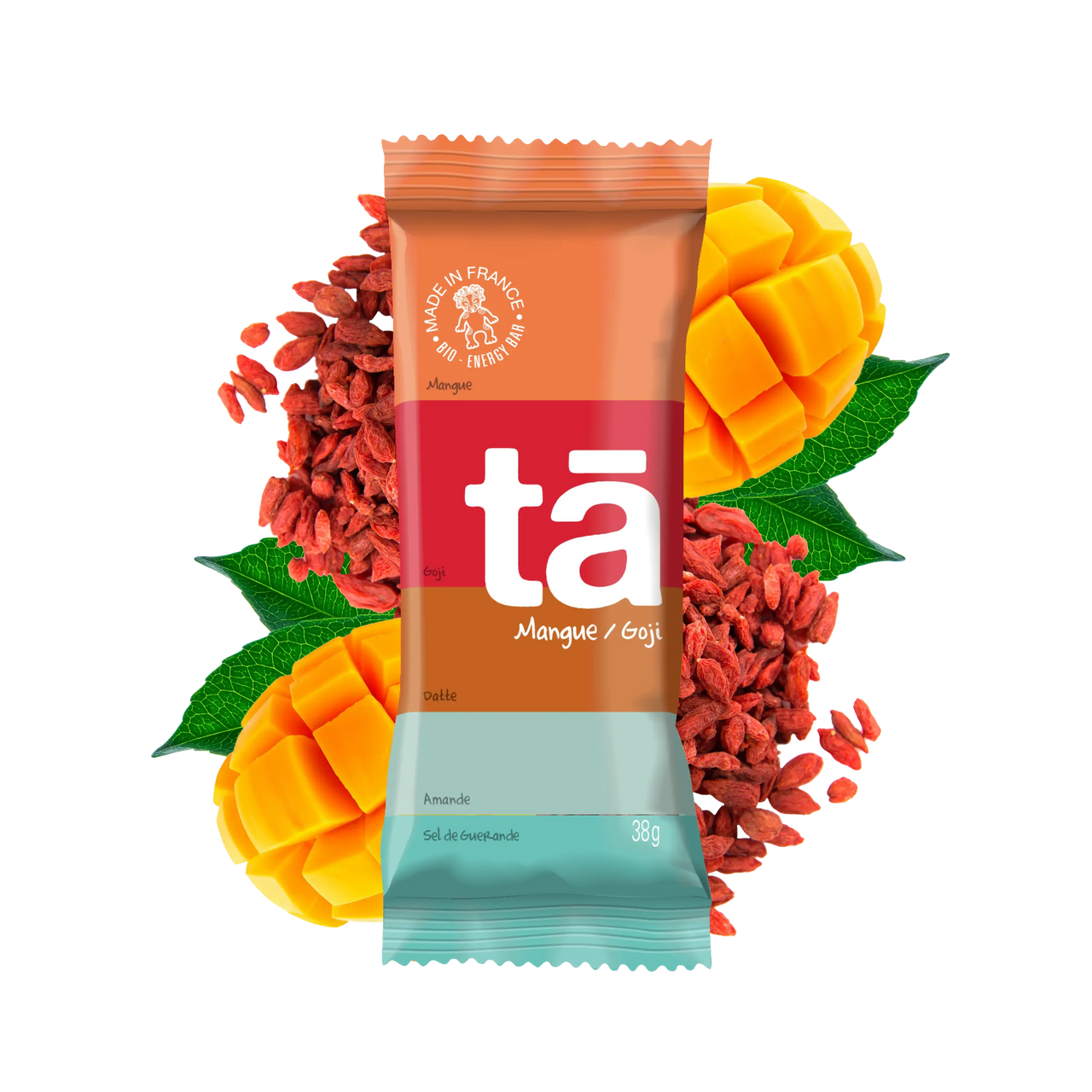 ÉNERGIE BARRES BI0 MANGUE GOJI