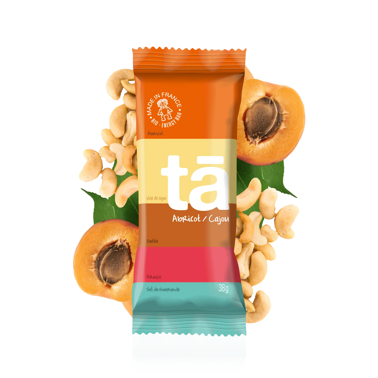 ÉNERGIE BARRES BI0 ABRICOT CAJOU