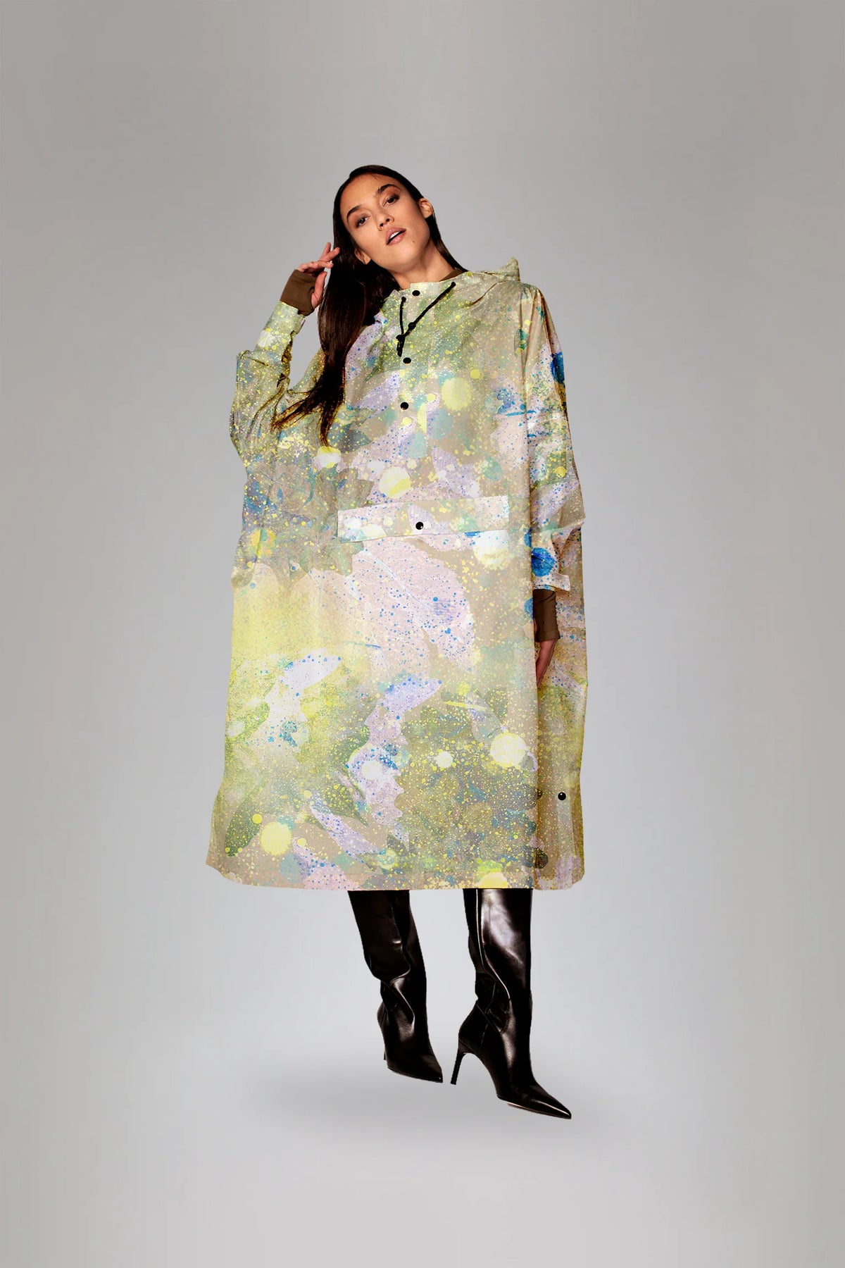 Rain Pancho Manteau de pluie Flora