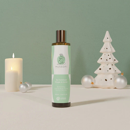 Gel lavant exfoliant visage et corps