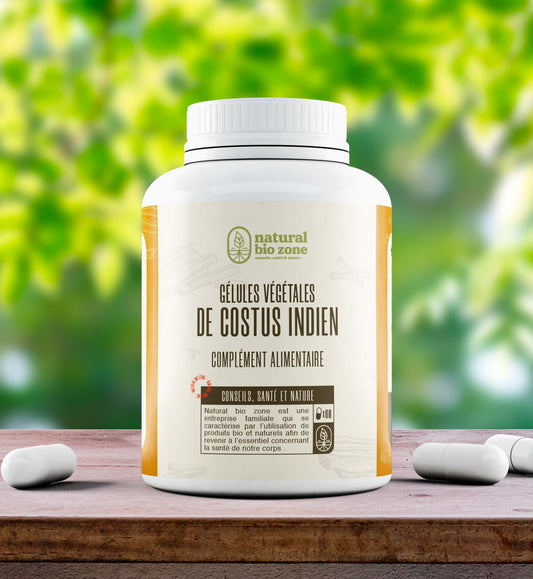 Gélules Végétales de Costus indien