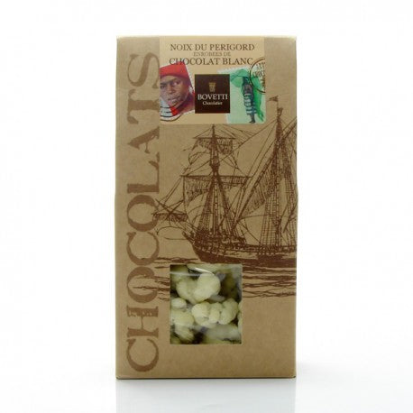 Étui noix du Périgord chocolat blanc