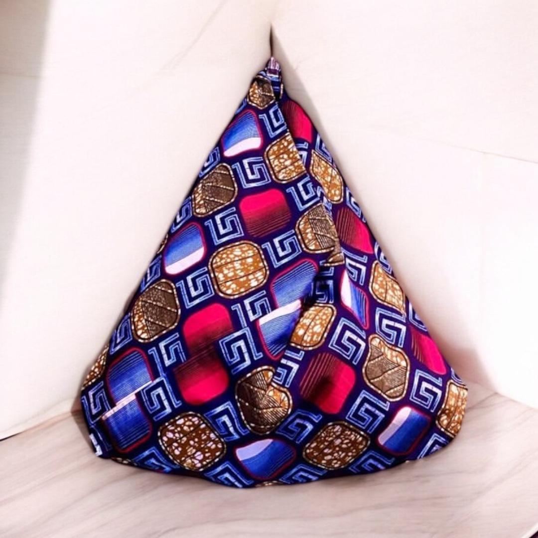 Sac Origami – Éclat Wax & Élégance Pliée