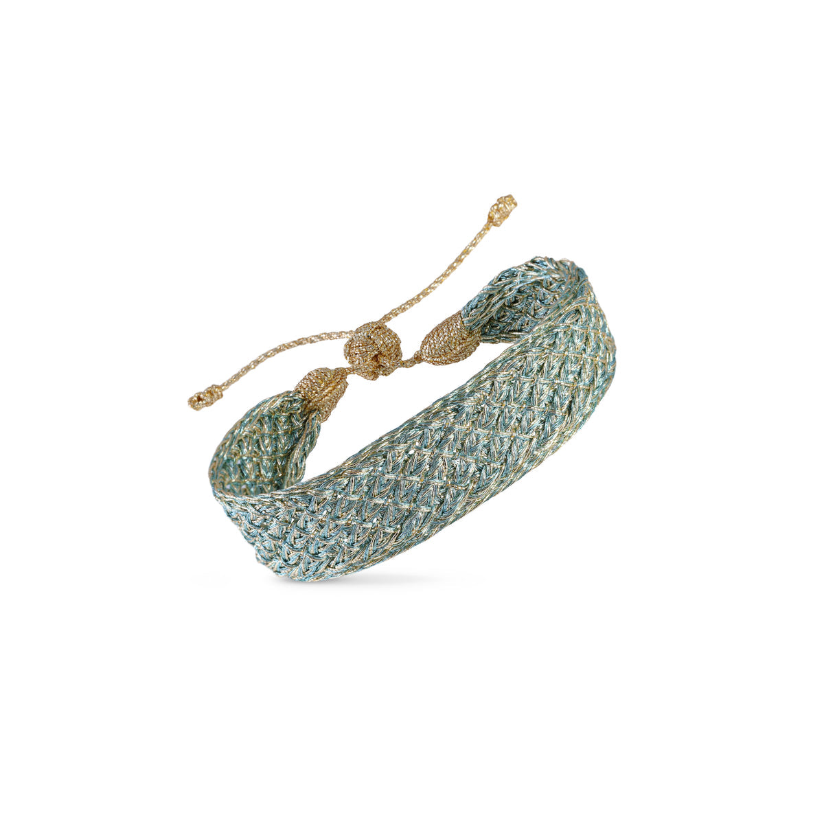 Bracelet Luma N°1 Gold Lime Eucalyptus