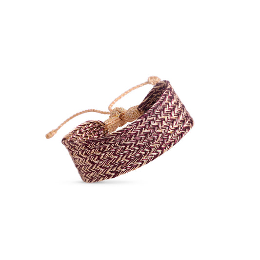 Maxi Ania Nº1 Bracelet (Peach Plum)