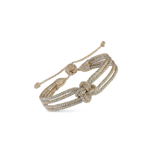 Bracelet Maxi Iris N°1 Gold Silver Almond Desert Sun