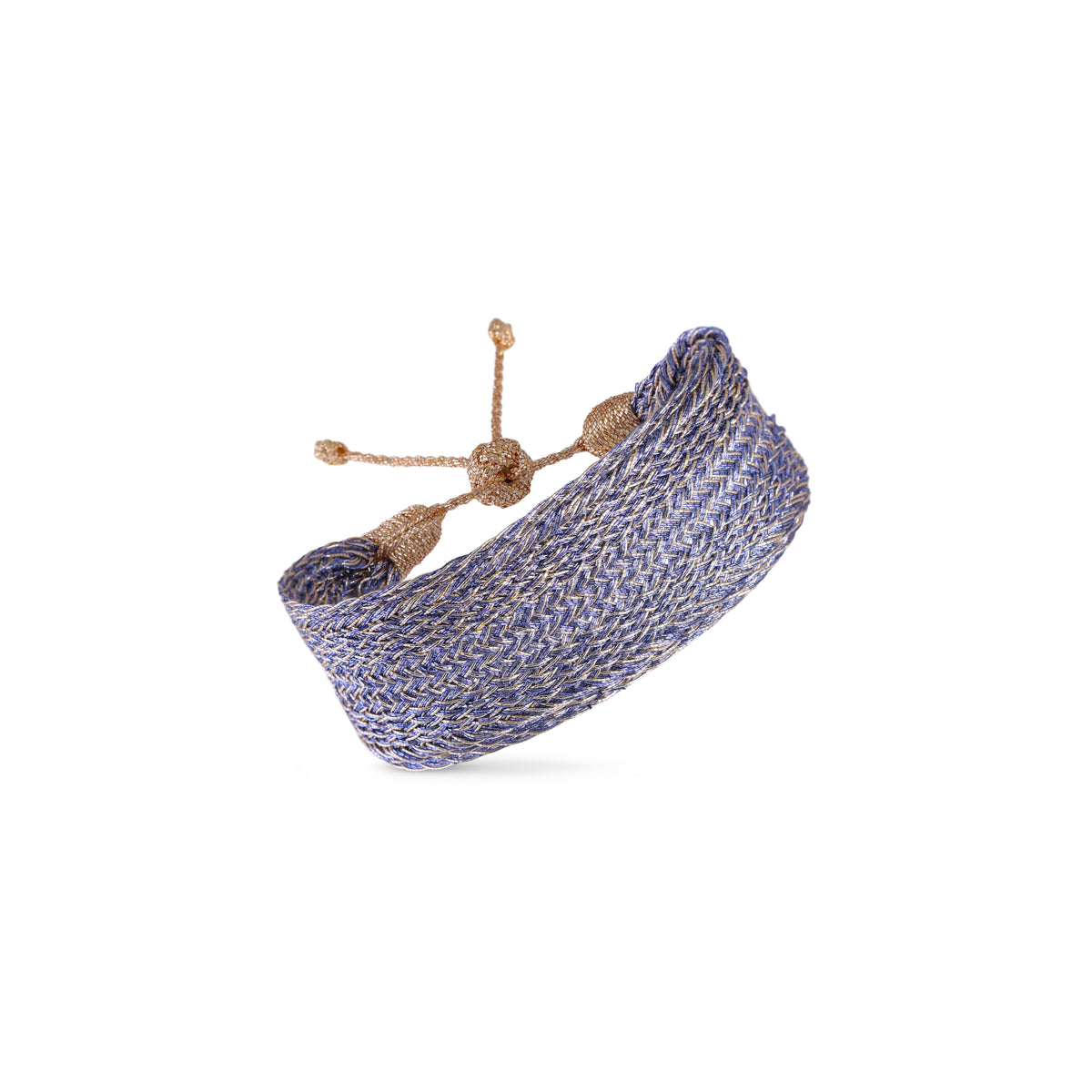 Bracelet Maxi Yula N°1 Rose Gold Bright Lavender