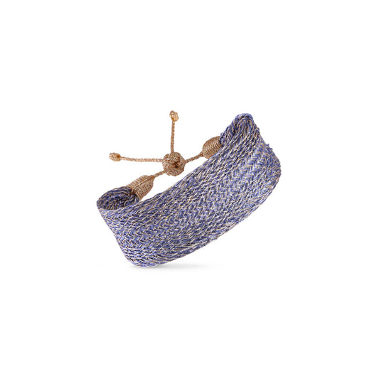 Bracelet Maxi Yula N°1 Rose Gold Bright Lavender