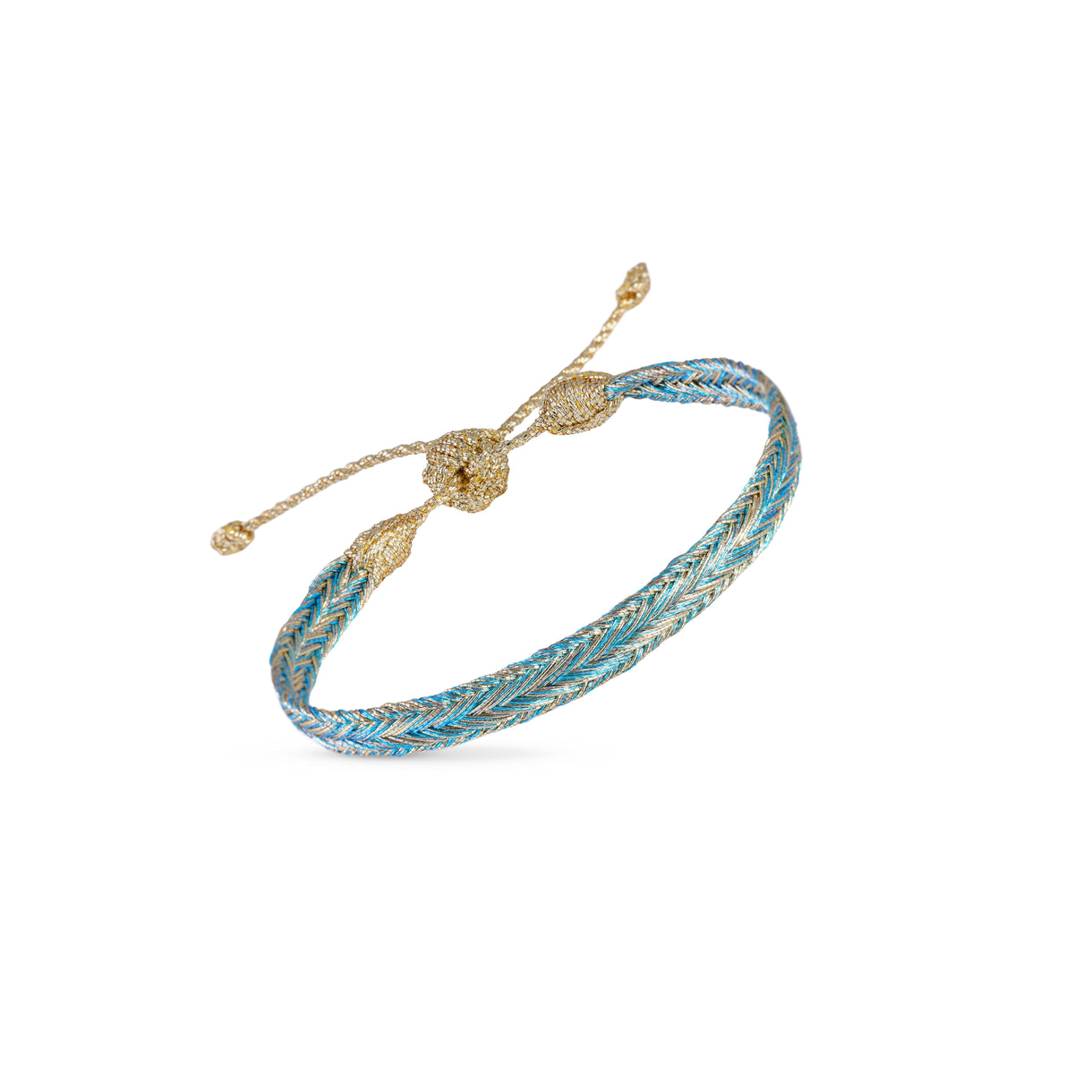 Bracelet Mini Arrow N°1 Gold Azure Champagne