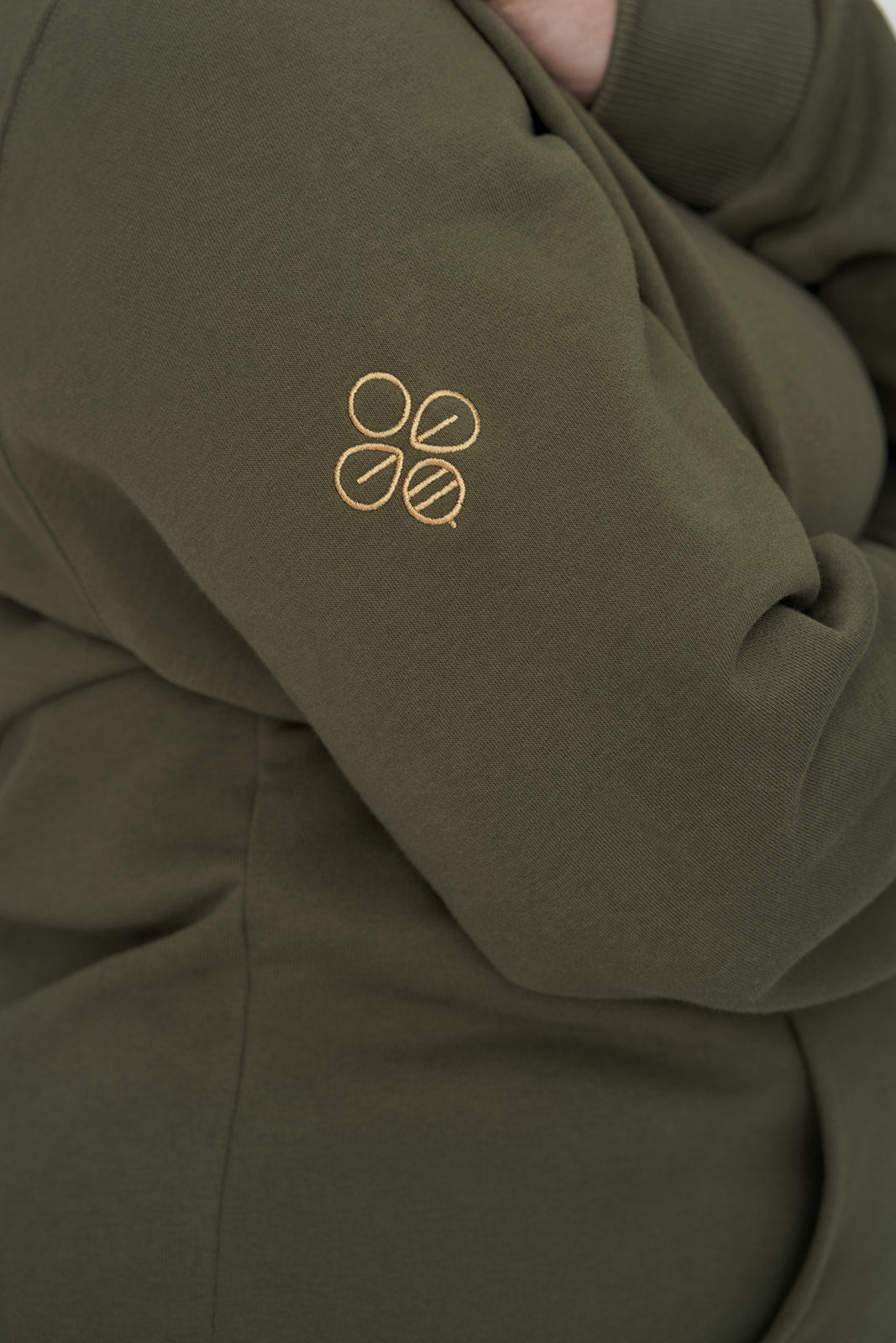 Hoodie Oversize Tullé Kaki