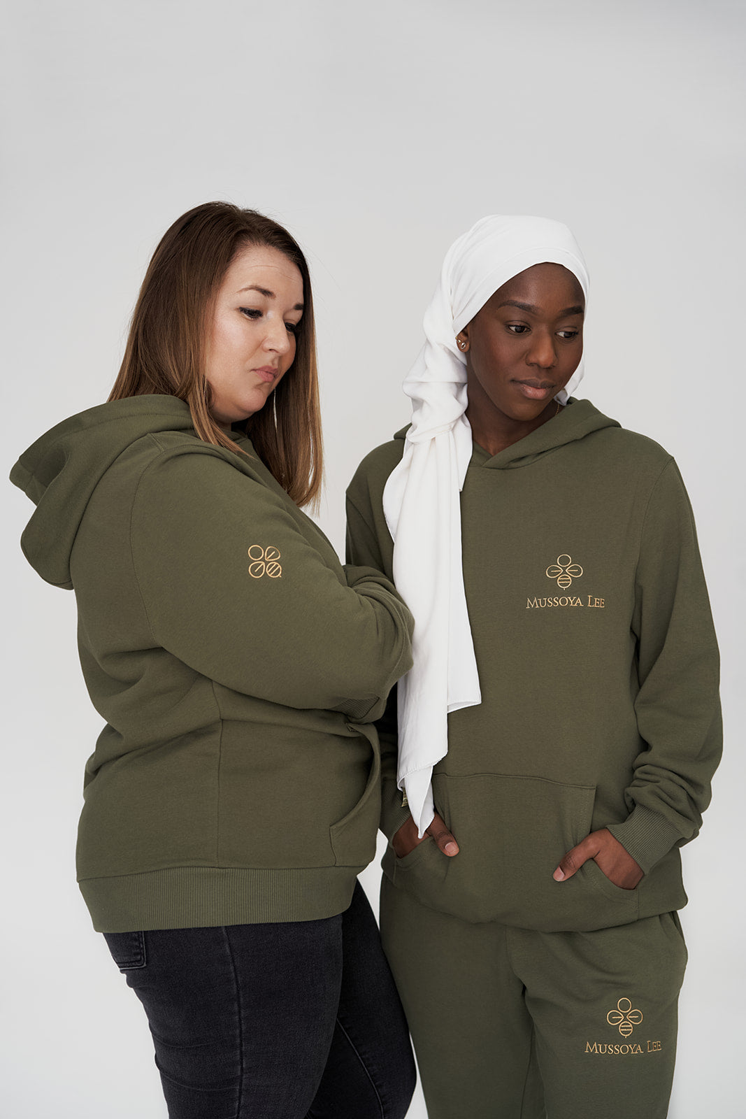 Hoodie Oversize Tullé Kaki