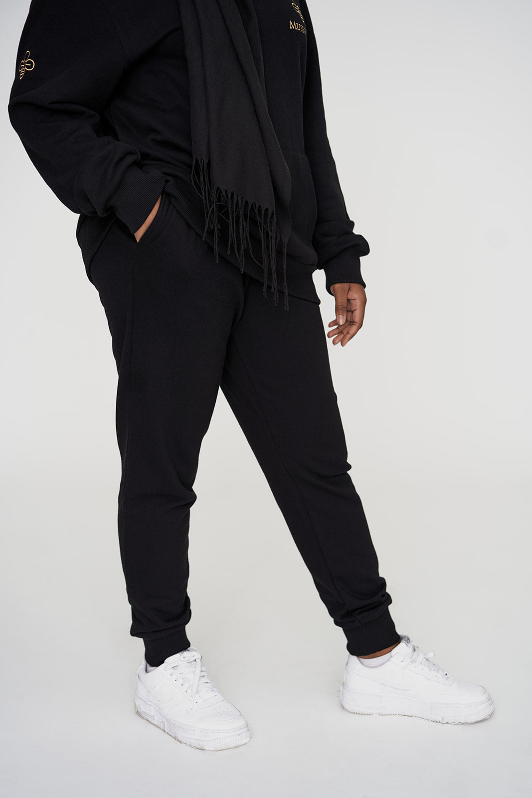 Pantalon Jogger Ample Ñaaki Noir