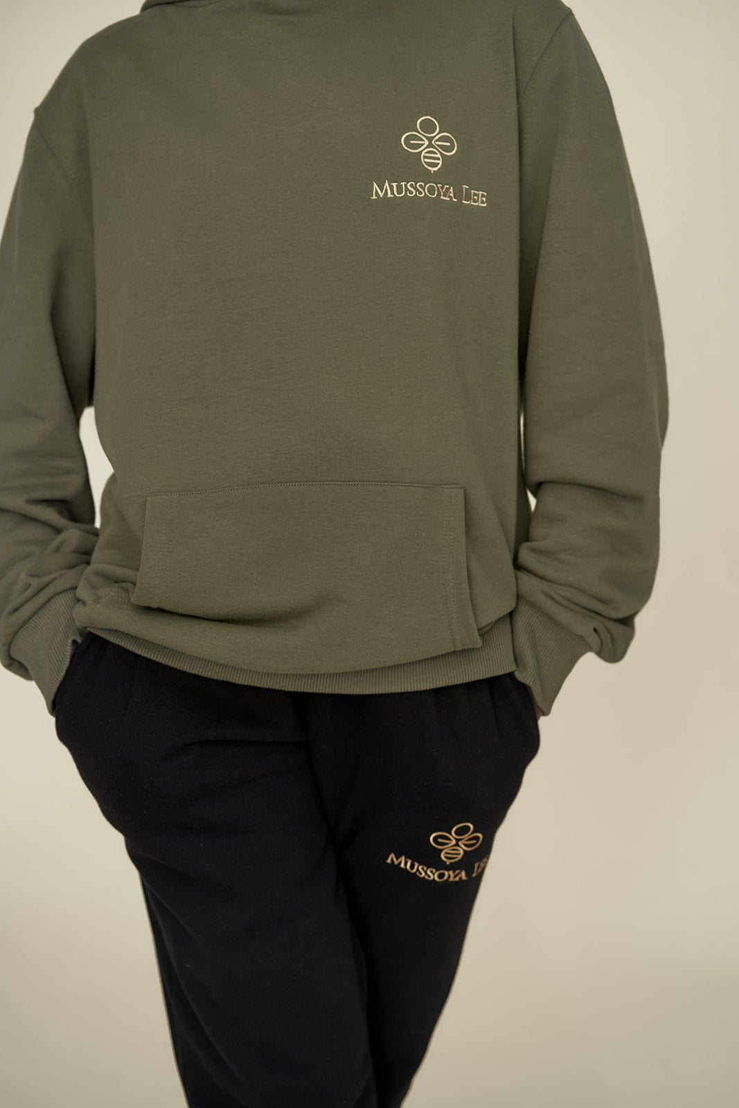 Hoodie Oversize Tullé Kaki