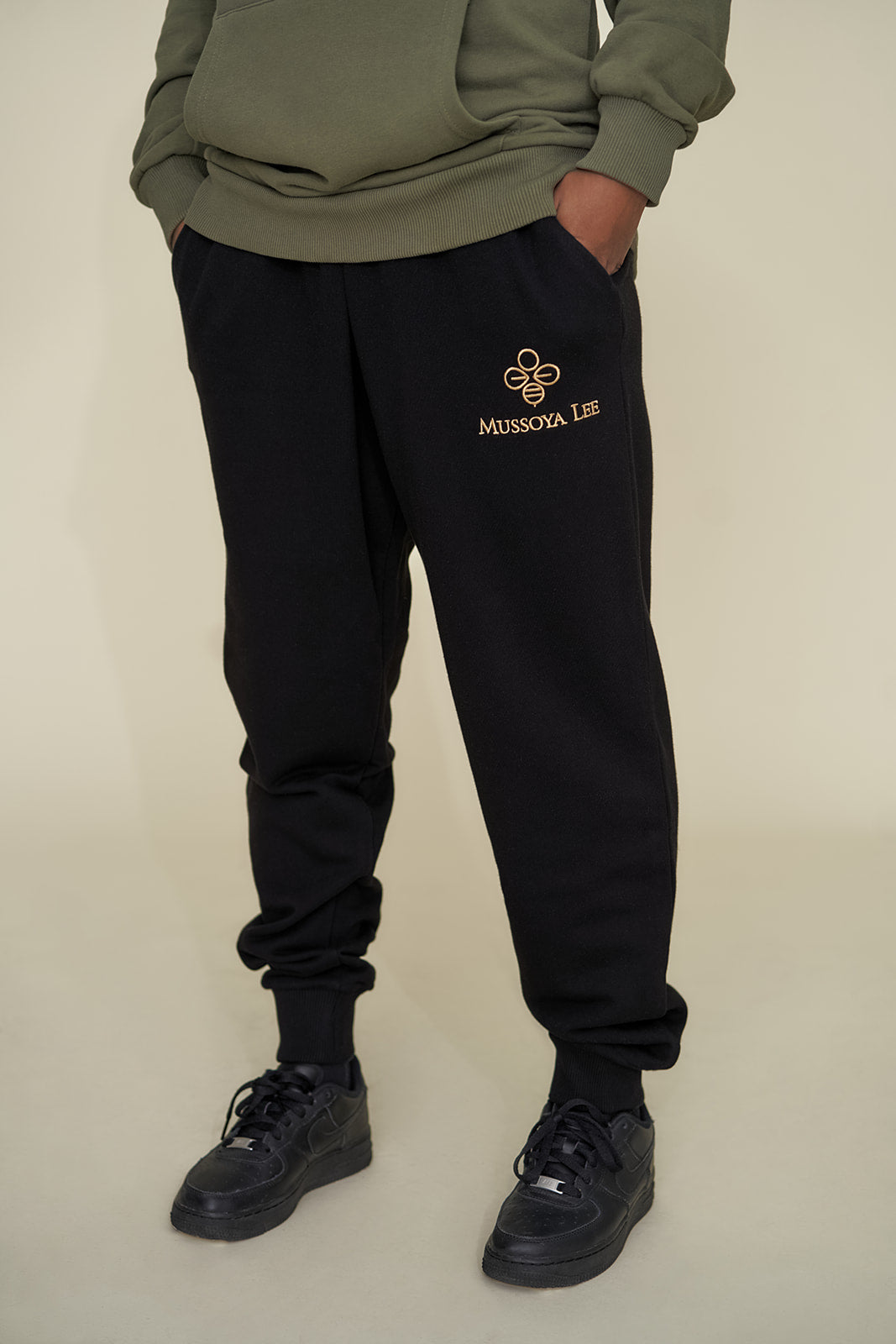 Pantalon Jogger Ample Ñaaki Noir