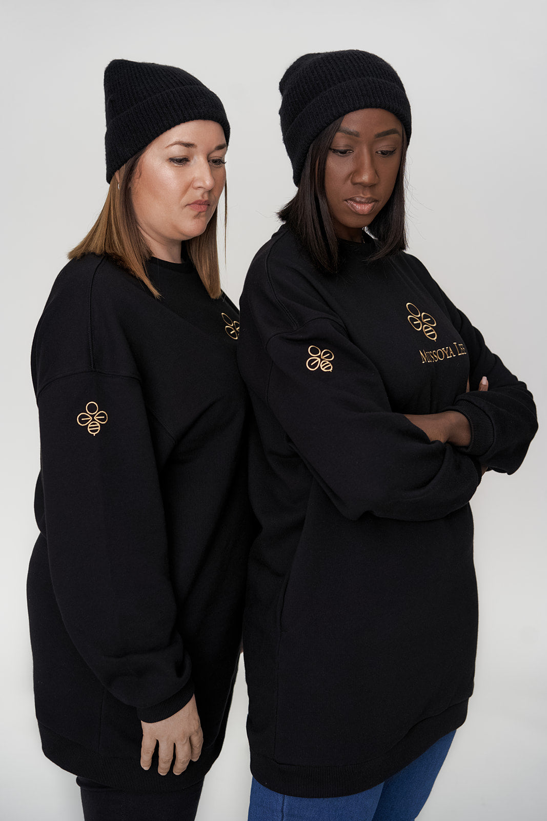 Pull Tunique Oversize Yamb Noir