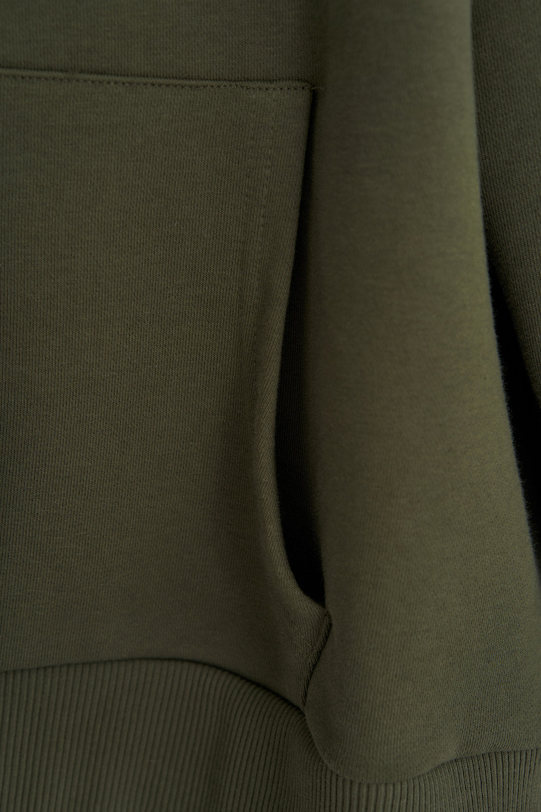 Hoodie Oversize Tullé Kaki