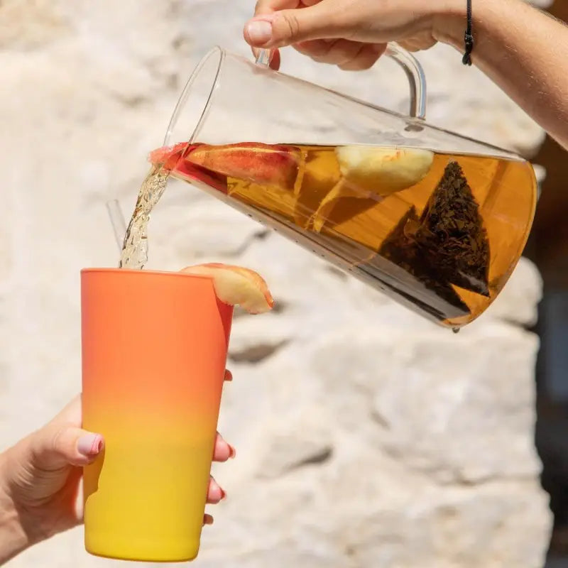 Pêche de vigne thé noir glacé bio 20 SACHETS